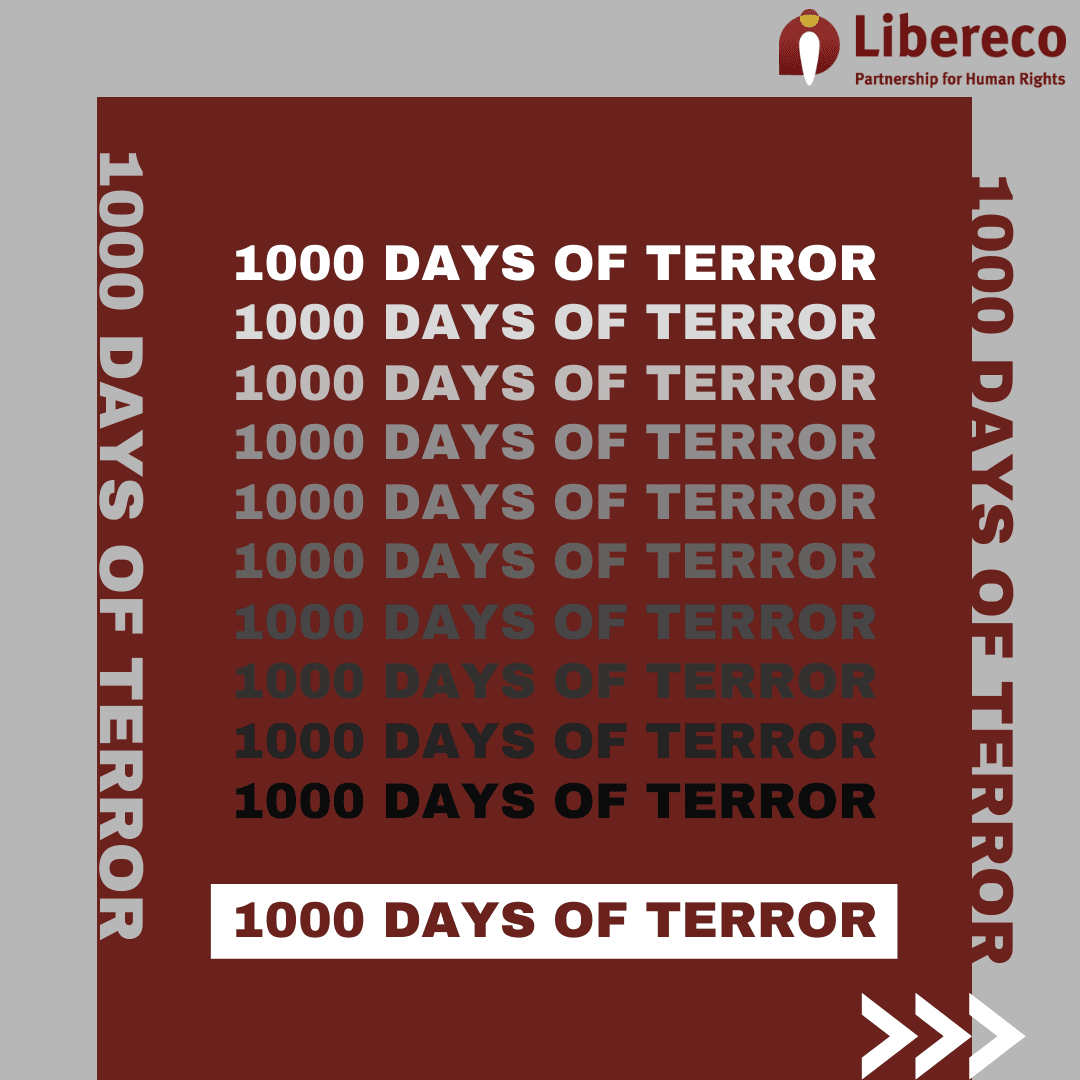 1000 days of state terror in Belarus