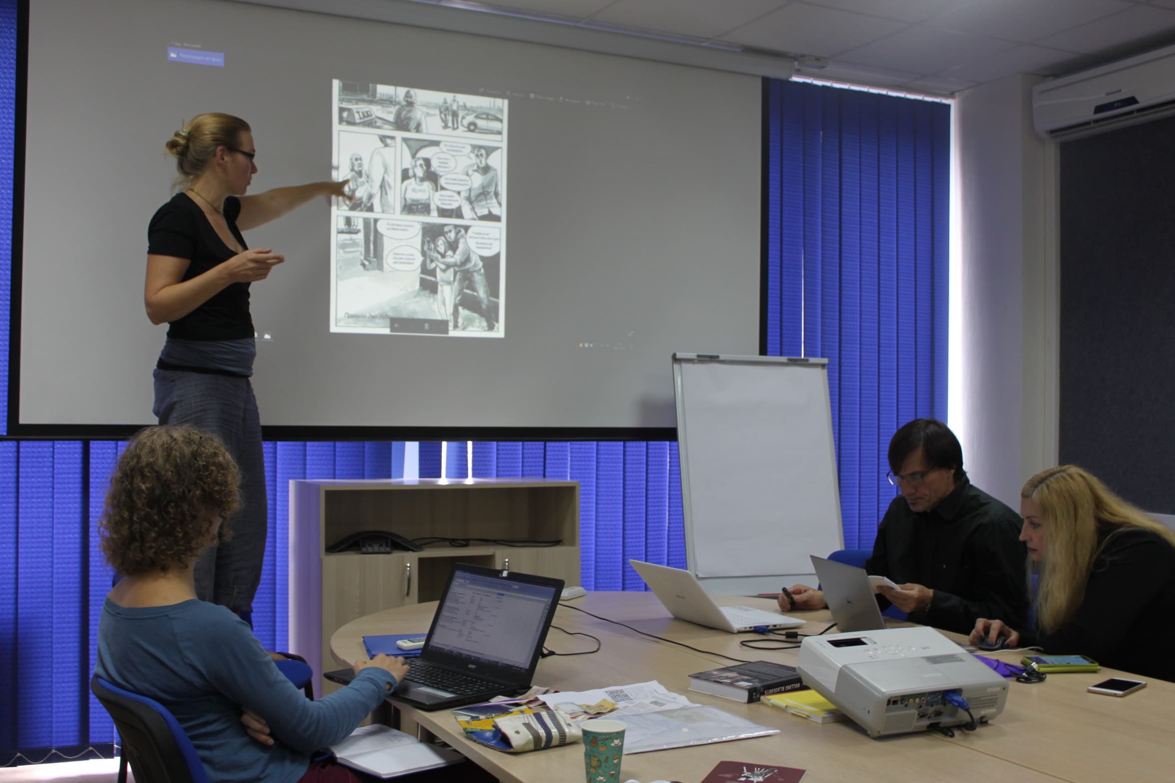 Graphic Novel Project: Interviews are becoming stories