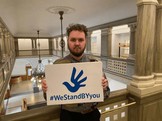 9 Members of Parliament from Denmark take on a symbolic godparenthood for political prisoners in Belarus