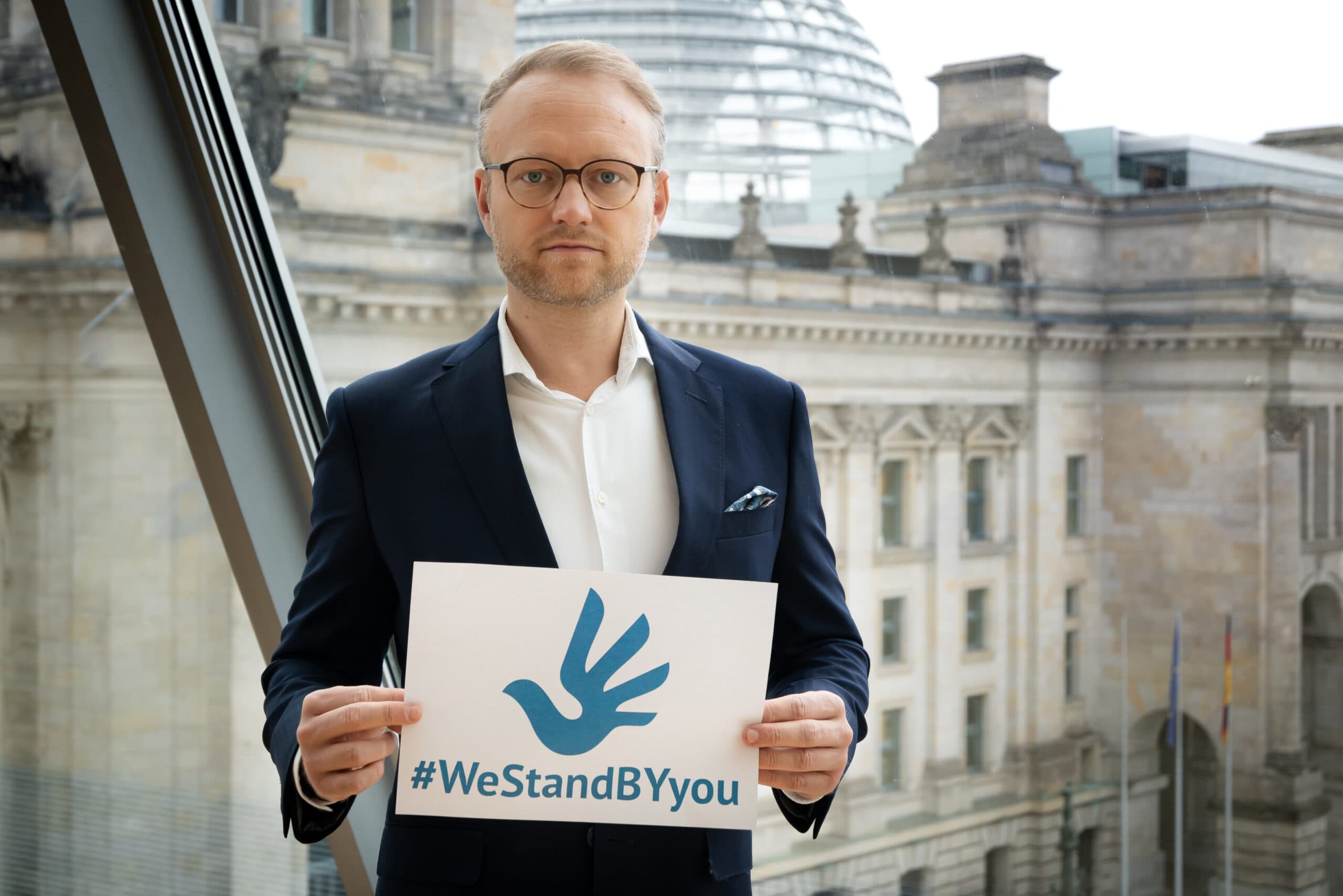 Members of Parliament from Germany adopt political prisoners Yury Kuzmich, Yahor Martsinovich and Aliaksandr Daineka