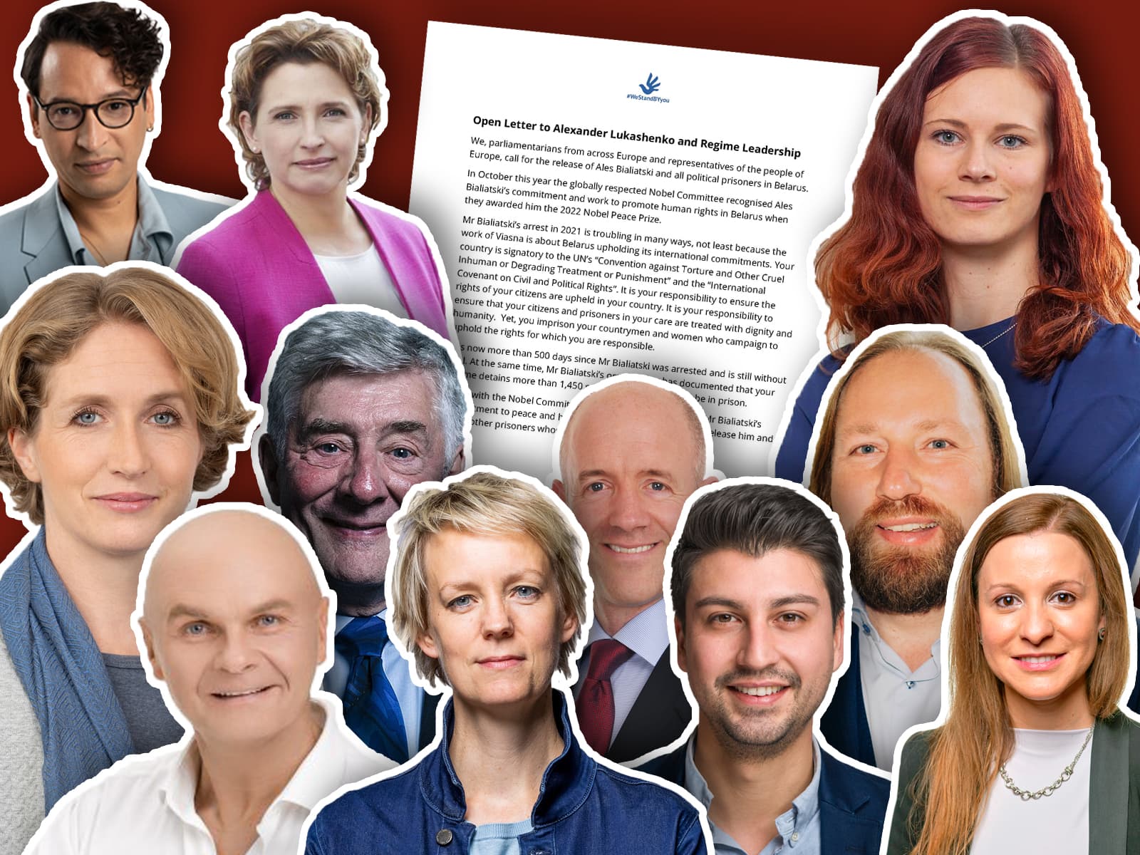 131 Abgeordnete aus 21 Ländern fordern Freilassung des Friedensnobelpreisträgers Ales Bjaljazki