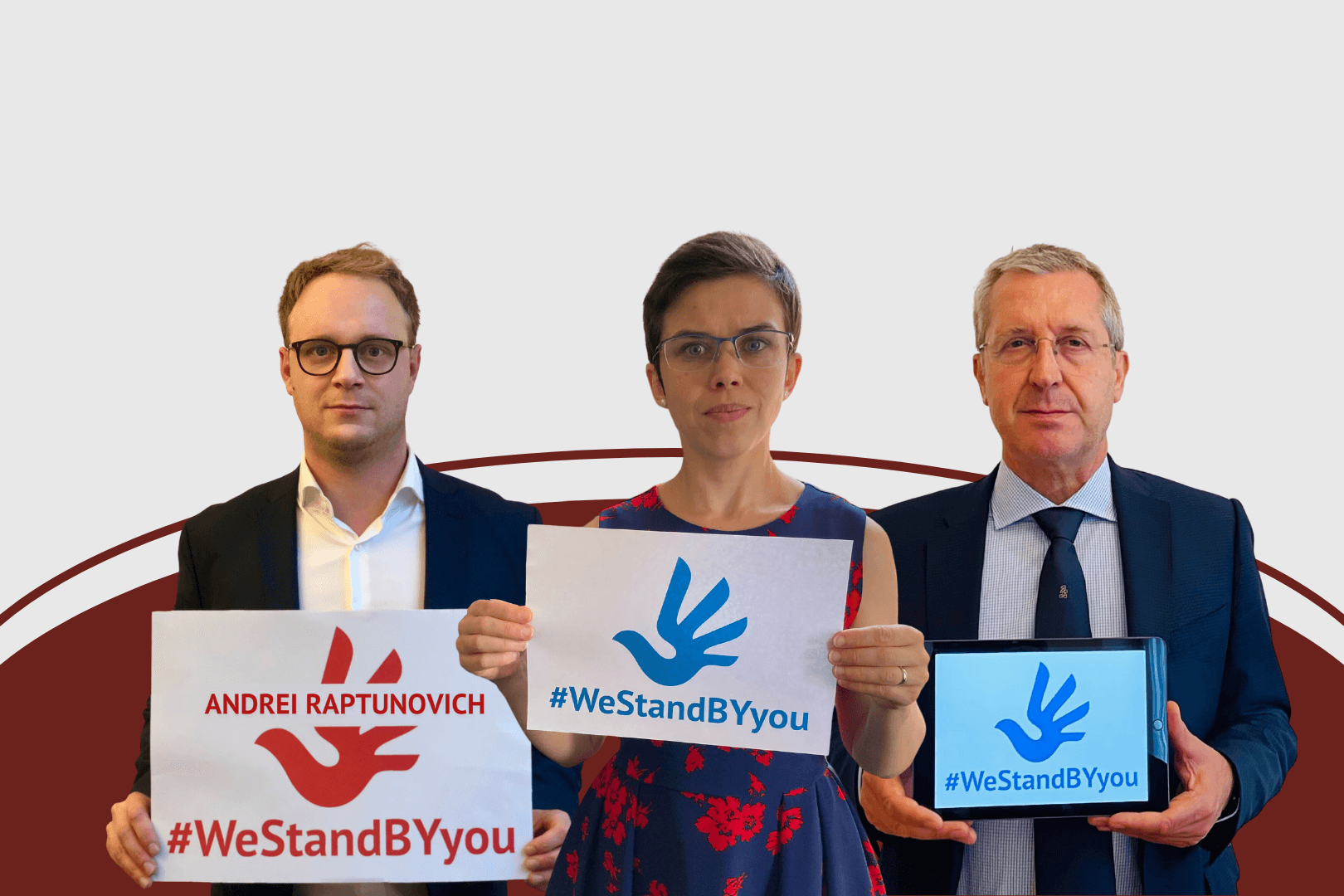 Members of Parliament from Italy, the Czech Republic and Germany adopt political prisoners Artsiom Zubrakou, Ryta Zotova and Andrei Raptunovich