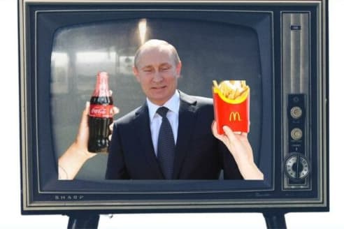 Westliche Unternehmen finanzieren Staatsfernsehen in Russland und Belarus